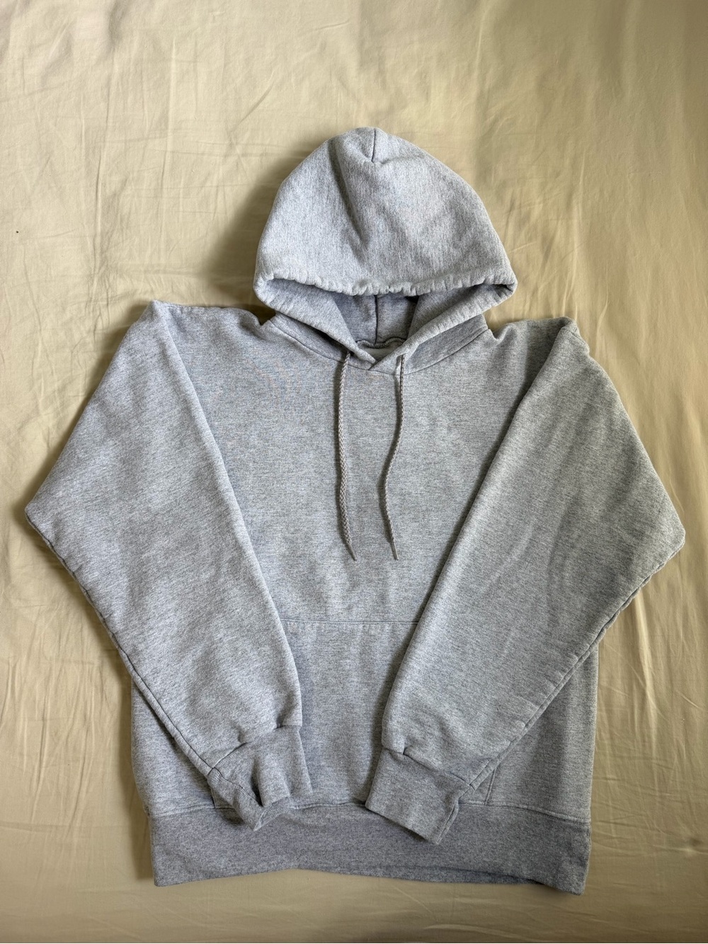 Classic Men's Light Gray Hoodie